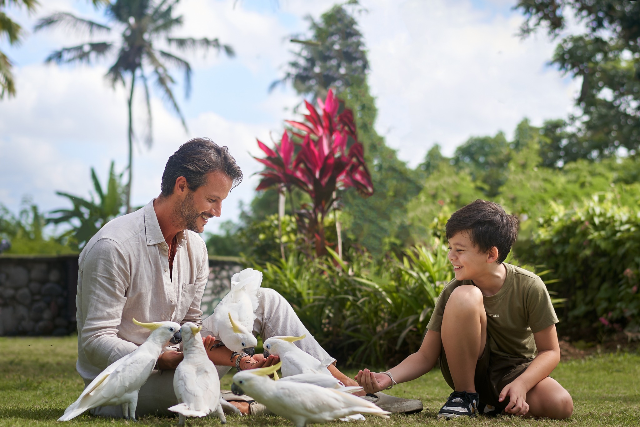 Breakfast with Orangutan at Bali Zoo & Elephant expedition
